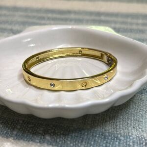 Gold Love Bracelet with Screw Motifs